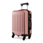 Miss Lulu London K1872L - Kono 28 Zoll ABS-bőrönd 4-Rad-Spinner-bőrönd - Nackt