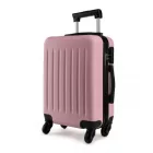 Miss Lulu London K1872L - Kono 28 Zoll ABS-bőrönd 4-Rad-Spinner-bőrönd - rózsaszín