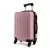 Miss Lulu London K1872L - Kono 28 Zoll ABS-bőrönd 4-Rad-Spinner-bőrönd - rózsaszín