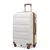 Miss Lulu London K2191L - Kono 24 Zoll Einchecken bőrönd - Stromlinienförmig ABS Hardshell bőrönd  biztonságos TSA-zár - Creme