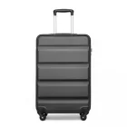 Miss Lulu London K2191L - Kono 19 Zoll Kabinengröße Handgepäckkoffer - Stromlinienförmig Leichtes Súly ABS Hardshell  Sicher TSA-zár - szürke