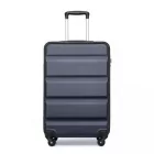 Miss Lulu London K2191L - Kono 19 Zoll Kabinengröße Handgepäckkoffer - Stromlinienförmig Leichtes Súly ABS Hardshell  Sicher TSA-zár - Marineblau