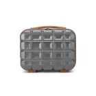Miss Lulu London K2292L - Kono 13 Zoll könnyű Harte Schale ABS sminkzseb - szürke