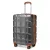 Miss Lulu London K2292L - Kono 24 Zoll könnyű keményfalú-ABS-bőrönd  TSA-zár - szürke