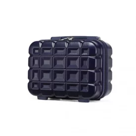   Miss Lulu London K2292L - Kono 13 Zoll könnyű Harte Schale ABS sminkzseb - Marine