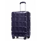 Miss Lulu London K2292L - Kono 24 Zoll könnyű keményfalú-ABS-bőrönd  TSA-zár - Marine
