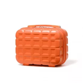   Miss Lulu London K2292L - Kono 13 Zoll könnyű Harte Schale ABS sminkzseb - narancssárga