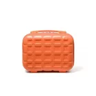 Miss Lulu London K2292L - Kono 13 Zoll könnyű Harte Schale ABS sminkzseb - narancssárga