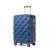 Miss Lulu London K2395L - British utazó 24 Zoll ultrakönnyű ABS és Polycarbonat Beuliger Diamant bőrönd  TSA-zár - Marine és barna