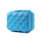 Miss Lulu London K2395L - British utazó 13 Zoll ultrakönnyű ABS és Polycarbonat bőrönd - kék
