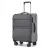 Miss Lulu London KSB2597 - British utazó Eleganter, robuster 20-Zoll-Weichschalenkoffer  leisen TPE-Rollen, TSA-Sicherheit és Laptop-Fach - szürke