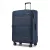 Miss Lulu London KSB2597 - British utazó Eleganter, robuster 28-Zoll-Weichschalenkoffer  leisen TPE-Rollen, TSA-Sicherheit és erweiterbarem Volumen - Marineblau
