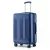 Miss Lulu London KSK2483 - Kono 24 Zoll Schlank csíkos Check-In-bőrönd Erweiterbar tartós ABS+PC bőrönd  Vier Spinner-Rädern TSA-zár - Marineblau