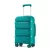 Miss Lulu London KSK2492 - Kono 19-Zoll-PP-keményfalú-Kabinentasche – Leichtes Kabinentaschengepäck  TSA-zár, 360°-Stille Dreiräder - kék és zöld