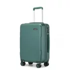 Miss Lulu London KSK2494 - Kono 20-Zoll-bőrönd im minimalistischen Design  Hartschale  ABS+PC, TSA-zár és 360°-Drehrädern - Militärgrün