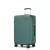 Miss Lulu London KSK2494 - Kono 24-Zoll-Minimalista bőrönd  ABS+PC  TSA-zár és 360°-Drehrollen - Militärgrün