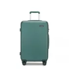 Miss Lulu London KSK2494 - Kono 24-Zoll-Minimalista bőrönd  ABS+PC  TSA-zár és 360°-Drehrollen - Militärgrün