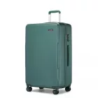 Miss Lulu London KSK2494 - Kono 28-Zoll-Minimalista bőrönd  ABS+PC  TSA-zár és 360°-Drehrollen - Militärgrün