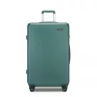 Miss Lulu London KSK2494 - Kono 28-Zoll-Minimalista bőrönd  ABS+PC  TSA-zár és 360°-Drehrollen - Militärgrün