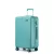 Miss Lulu London KSK2494 - Kono 24-Zoll-Minimalista bőrönd  ABS+PC  TSA-zár és 360°-Drehrollen - kék