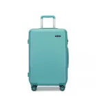 Miss Lulu London KSK2494 - Kono 24-Zoll-Minimalista bőrönd  ABS+PC  TSA-zár és 360°-Drehrollen - kék