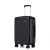 Miss Lulu London KSK2494 - Kono 20-Zoll-bőrönd im minimalistischen Design  Hartschale  ABS+PC, TSA-zár és 360°-Drehrädern - fekete