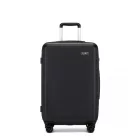 Miss Lulu London KSK2494 - Kono 24-Zoll-Minimalista bőrönd  ABS+PC  TSA-zár és 360°-Drehrollen - fekete