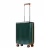 Miss Lulu London KSK2583 - Kono prémium ABS+PC 20 Zoll keményfalú-kézipoggyász  TSA-zár és leisen 360° Spinner-Rollen - zöld és barna