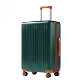   Miss Lulu London KSK2583 - Kono prémium ABS+PC 28 Zoll keményfalú-utazótáska  Langstreckenreisen  TSA-zár - zöld és barna