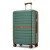 Miss Lulu London KSK2592 - Kono Groß checked bőrönd utazótáska  ABS+PC  28 Zoll, Streifendesign és Farbblockdetails  längere Reisen - zöld és barna