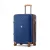 Miss Lulu London KSK2594 - Kono PP 24-Zoll-Hartschale-ausziehbares Gepäck – Leichter bőrönd  TSA-zár & integriertem Becherhalter - Marineblau és barna