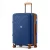 Miss Lulu London KSK2594 - Kono PP 28-Zoll-Hartschale-ausziehbares Gepäck – Leichter bőrönd  TSA-zár & integriertem Becherhalter - Marineblau és barna