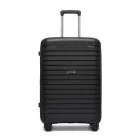 Miss Lulu London KSK2595 - Kono 20/24-Zoll-Hartschale-karcolásálló PP-bőrönd szett  Becherhalter, TSA-zár & ausziehbarem Design - fekete