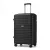 Miss Lulu London KSK2595 - Kono 24-Zoll-Hartschale-karcolásálló PP-Gepäck  Becherhalter, TSA-zár & ausziehbarem Design - Check-in-Gepäck  Reisen - fekete