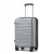 Miss Lulu London KSK2595 - Kono 20-Zoll-Hartschale-karcolásálló PP-Gepäck  Becherhalter, TSA-zár & ausziehbarem Design - Kabinentrolley  Reisen - szürke