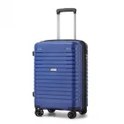 Miss Lulu London KSK2595 - Kono 20-Zoll-Hartschale-karcolásálló PP-Gepäck  Becherhalter, TSA-zár & ausziehbarem Design - Kabinentrolley  Reisen - Marineblau
