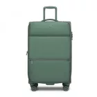 Miss Lulu London KSN2593 - 3‑darabos erweiterbares Weichschalen-bőrönd szett 20/26/30 Zoll, leichte bőrönd  lautlosen Rädern és übersichtlichem Innenraum  Reisen - zöld