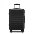 Miss Lulu London KSN2691 - 24 Zoll Reisegepäckkoffer, robuster ABS-bőrönd  360° lautlosen Rollen és biztonságos Zahlenschloss - fekete