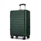 Miss Lulu London KSN2691 - 24 Zoll Reisegepäckkoffer, robuster ABS-bőrönd  360° lautlosen Rollen és biztonságos Zahlenschloss - zöld