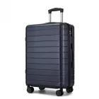 Miss Lulu London KSN2691 - 24 Zoll Reisegepäckkoffer, robuster ABS-bőrönd  360° lautlosen Rollen és biztonságos Zahlenschloss - Marineblau