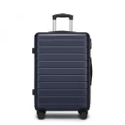 Miss Lulu London KSN2691 - 24 Zoll Reisegepäckkoffer, robuster ABS-bőrönd  360° lautlosen Rollen és biztonságos Zahlenschloss - Marineblau