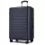 Miss Lulu London KSN2691 - 28 Zoll großer Reisegepäckkoffer, hochwertiger ABS-bőrönd  360° lautlosen Rädern és biztonságos Zahlenschloss - Marineblau