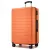 Miss Lulu London KSN2691 - 28 Zoll großer Reisegepäckkoffer, hochwertiger ABS-bőrönd  360° lautlosen Rädern és biztonságos Zahlenschloss - narancssárga