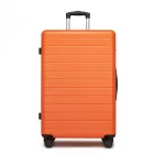 Miss Lulu London KSN2691 - 28 Zoll großer Reisegepäckkoffer, hochwertiger ABS-bőrönd  360° lautlosen Rädern és biztonságos Zahlenschloss - narancssárga