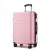 Miss Lulu London KSN2691 - 24 Zoll Reisegepäckkoffer, robuster ABS-bőrönd  360° lautlosen Rollen és biztonságos Zahlenschloss - rózsaszín