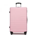 Miss Lulu London KSN2691 - 28 Zoll großer Reisegepäckkoffer, hochwertiger ABS-bőrönd  360° lautlosen Rädern és biztonságos Zahlenschloss - rózsaszín