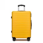 Miss Lulu London KSN2691 - 24 Zoll Reisegepäckkoffer, robuster ABS-bőrönd  360° lautlosen Rollen és biztonságos Zahlenschloss - sárga