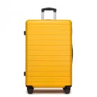 Miss Lulu London KSN2691 - 28 Zoll großer Reisegepäckkoffer, hochwertiger ABS-bőrönd  360° lautlosen Rädern és biztonságos Zahlenschloss - sárga