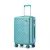 Miss Lulu London KSS2495 - Supercase 20 Zoll Schlank Geometrisches minta Harte Schale ABS+PC Kabine kézipoggyász bőrönd  TSA-zár - kék