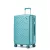 Miss Lulu London KSS2495 - Supercase 24 Zoll Schlank Geometrisches minta Harte Schale ABS+PC Check-In-bőrönd  TSA-zár  müheloses Reisen - kék